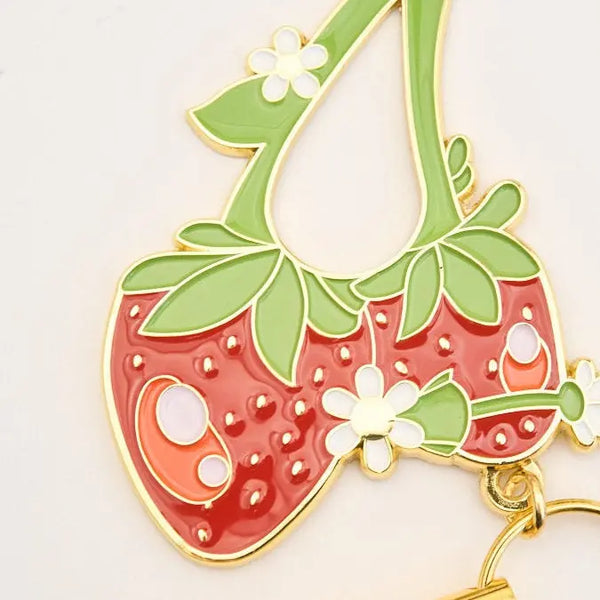 Strawberry Defense Keychain Tiny Protectors | Official Store