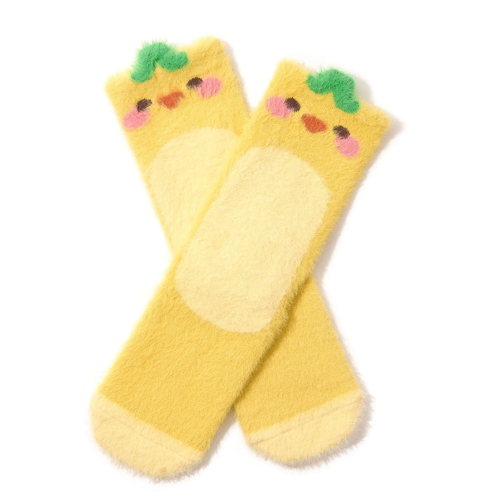 Cheese Fuzzy Socks Tiny Protectors | Official Store