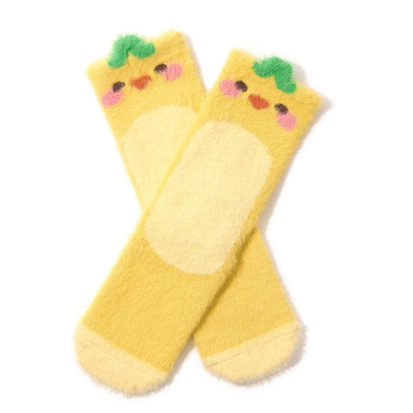 Cheese Fuzzy Socks Tiny Protectors | Official Store