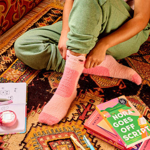 Tiny Protectors Fuzzy Sock 3-Pack (Mina, Taro, Cheese)