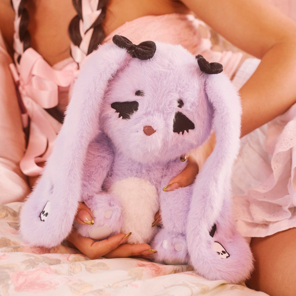 Vivienne the Goth Bunny Heatable + Cooling Plush