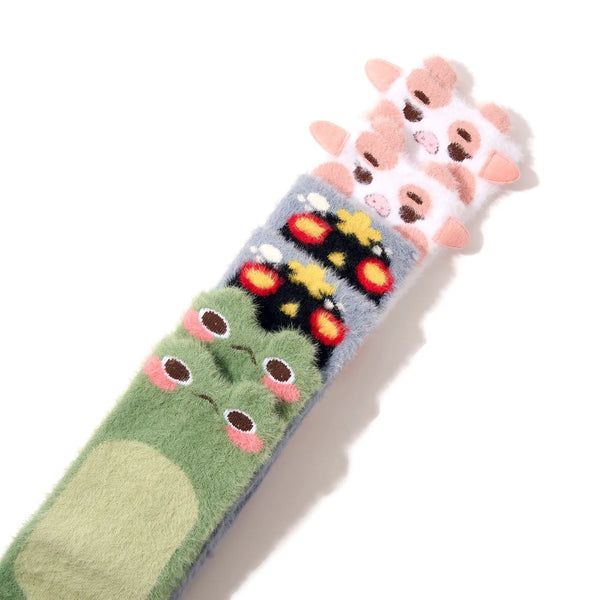 Tiny Protectors Fuzzy Sock 3-Pack (Moss, Gloom Spirit, Valentine) Tiny Protectors | Official Store